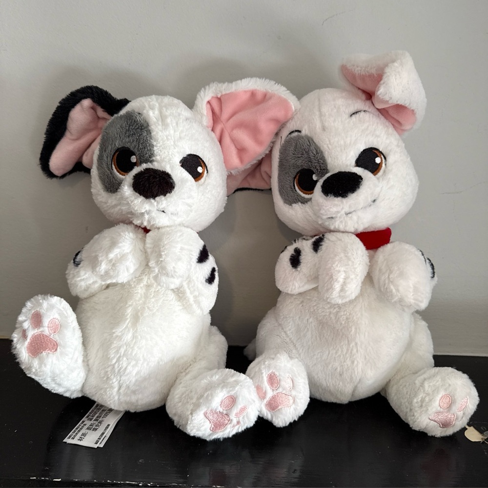 Disney Dalmatian Plush with Black Spots